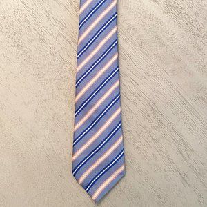 Thomas Pink Stripe Tie